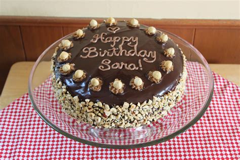 Vegan Eats And Treats Chocolate Hazelnut Birthday Cake