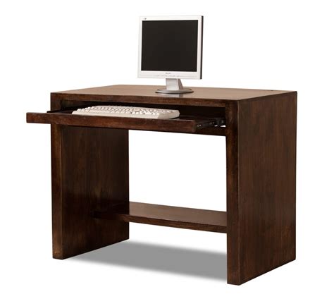 solid mango wood computer desk casa bella handcrafted