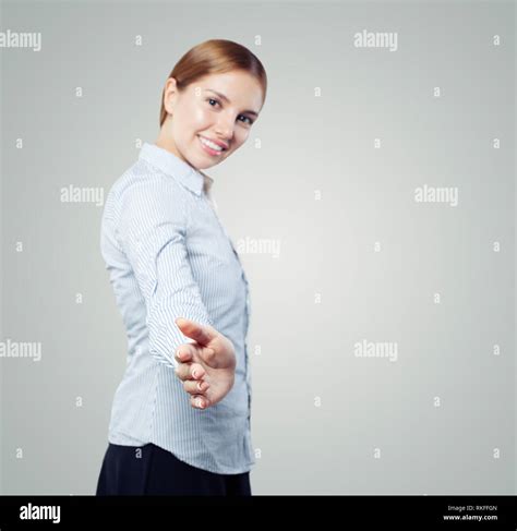 inviting hand  res stock photography  images alamy