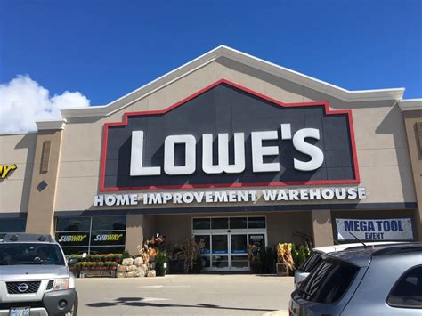 lowes home improvement opening hours  bryne drive barrie