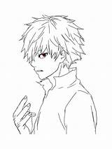 Tokyo Ghoul Coloring Pages Printable sketch template
