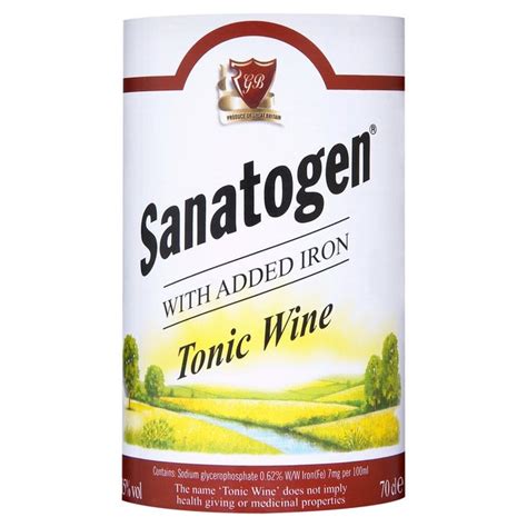 sanatogen original tonic wine  added iron morrisons