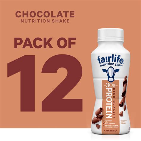 fairlife nutrition plan chocolate   protein shake  fl oz