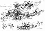 Catalina Pby Cutaway Consolidated Seaplane 5a Blueprints Amphibious Pbm Mariner Aeroplane Seawings Cockpit Wwii Bourget Tanks Militaire Vliegtuigen Imgur Airbus sketch template