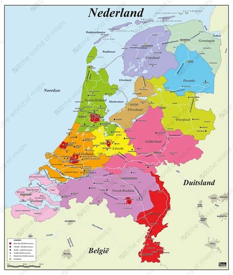 netherlands  map map   netherlands netherlands travel guide eupedia   map