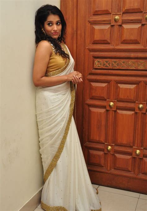 Rashmi Gautam Sexy White Saree Stills Cinehub