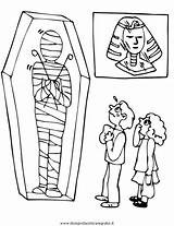 Mummia Mumie Mummie Persone Ausmalen sketch template