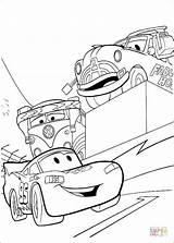 Pages Coloring Mcqueen Hudson Doc Disney Cars Color Online sketch template