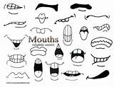 Mouth Cartoon Drawing Angry Mouths Draw Drawings Anime Easy Simple Clipart Faces Character Secondary Easiest Lips Characters Face Cartoons Getdrawings sketch template