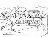 Coloring Pages Goal Soccer Community Service Getcolorings sketch template