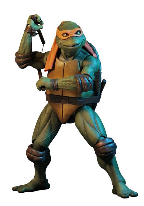 teenage mutant ninja turtles  scale michelangelo figure