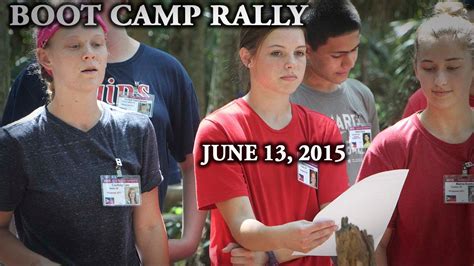 Teen Missions 1st Boot Camp Rally June13th Youtube