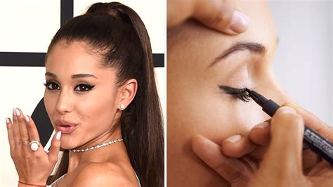 How To Do Ariana Grande’s Cat Eye According To Her Makeup