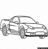 Nsx Acura sketch template