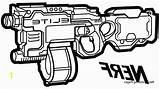 Nerf Blaster Divyajanani Clipartmag sketch template