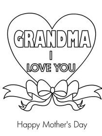 printable mothers day grandma cards create  print