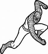 Coloring Spider Man Punch Wecoloringpage sketch template