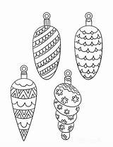 Coloring Ornament Patterned sketch template