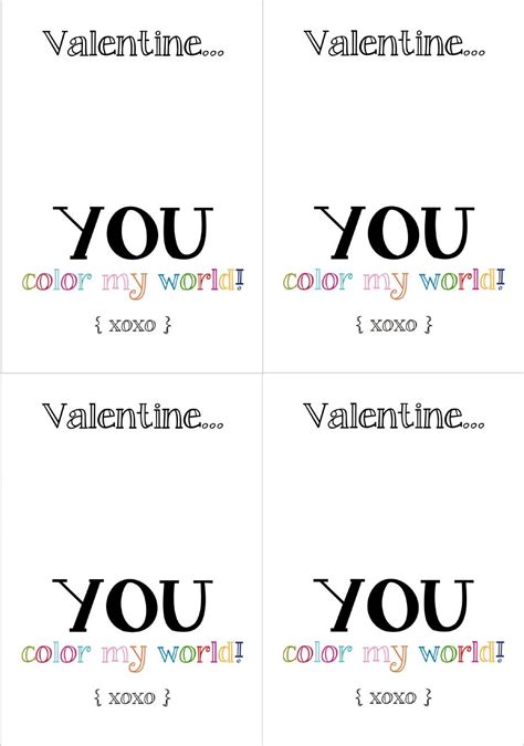 valentine  color  world  printable  lola decor fylm