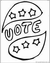 Coloring Pages Election Vote Arrowhead Color Kids Getcolorings Printable Crafts Printables Freekidscrafts sketch template