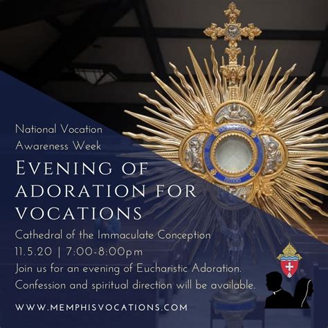 evening  eucharistic adoration  pray  vocations catholic
