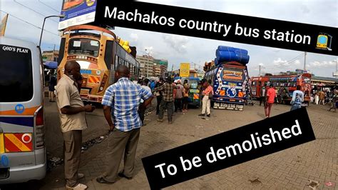machakos country bus station   demolished  nms  reconstructed  underground parking
