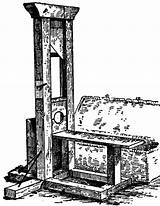 Guillotine Clipart Etc Medium Usf Edu Original Large sketch template