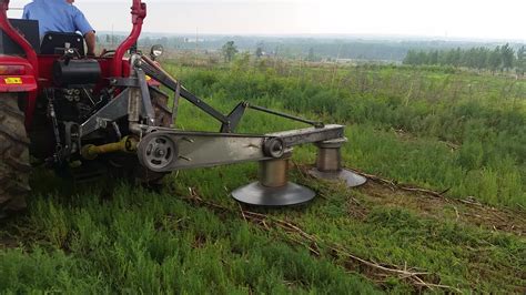 high quality farm machinery  model tow  rough cut mower disc mower rotary drum mower