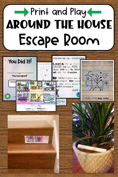 printable escape room escape room escape room  kids