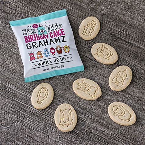 zee zees birthday cake grahamz nut   grain  oz  pack pricepulse