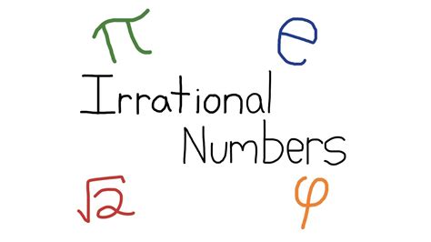 whats  irrational number youtube