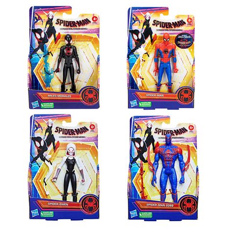 character marvel spider man across the spider verse figures