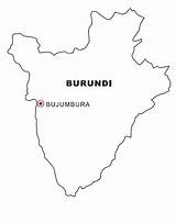 Burundi sketch template