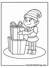 Christmas Elves Gifts Iheartcraftythings sketch template
