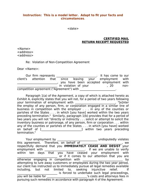 sample letter violation form fill   sign printable  template