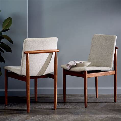 modern dining room chairs life  elm st flax twine