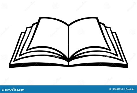open book icon logo vectoreducation icon logo stock vector illustration  vector student