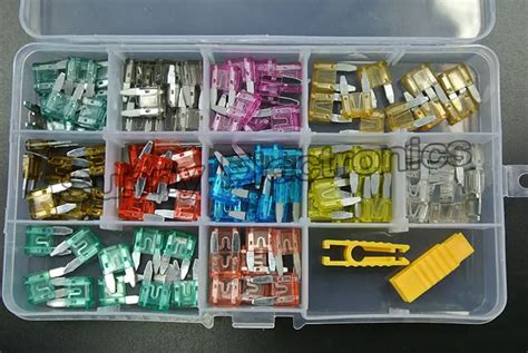 shipping pcs car auto assorted car truck mini fuse box assortment