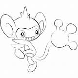 Aipom Xcolorings sketch template