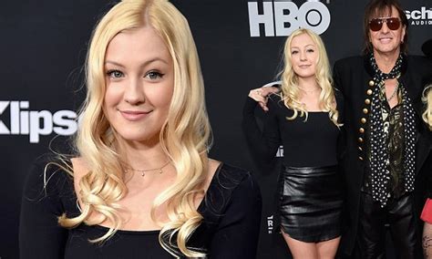 Ava Sambora Supports Dad Richie As He Joins Rock And Roll Hall Of Fame