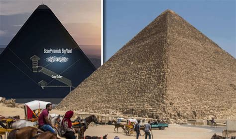 revealed scientists discover huge void inside great pyramid science