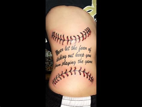 softball  baseball tattoo    love  game tattoos pinterest baseball tattoos
