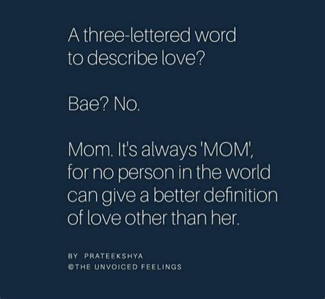 Describing Words For A True Mom