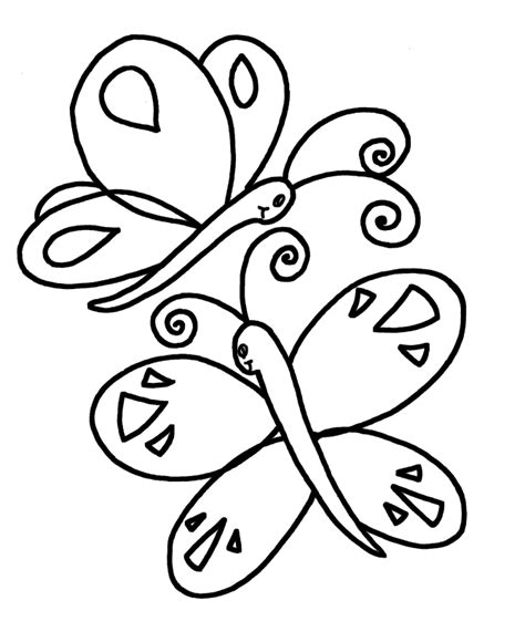 simple colouring pages  toddlers coloring home