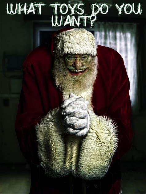 34 best scary christmas images on pinterest xmas bad santa and black