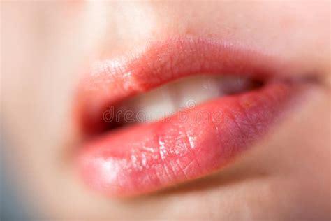 The Lips Of My Beautiful And Beloved Girlfriend Stock Image Image Of