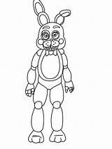 Bonnie Toy Coloring Fnaf Freddy Pages Five Nights Chica Withered Drawing Deviantart Para Colorear Colouring Colorir Freddys Print Dibujos Bonny sketch template