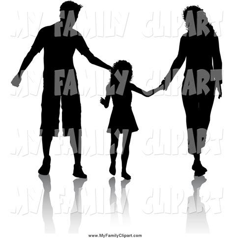 father and daughter silhouette at getdrawings free download