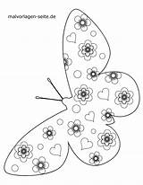 Schmetterling Malvorlage Ausmalbilder Ausmalbild Kinderbilder sketch template