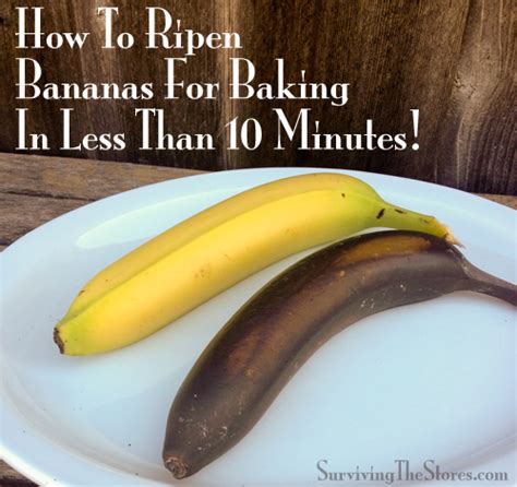 ripen bananas  baking